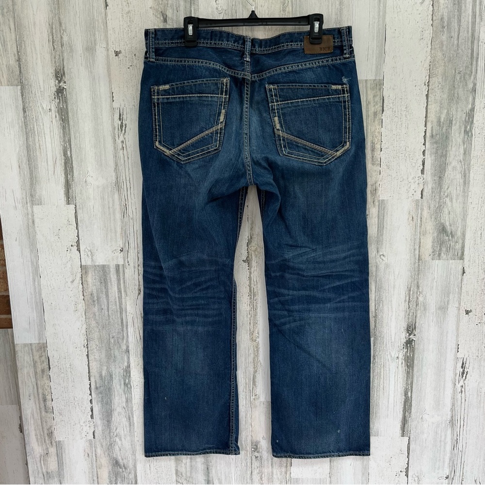 BKE Men’s Tyler 100% Cotton Denim Jeans Size 36X30 Straight Leg Regular Fit - Picture 11 of 11
